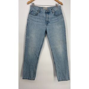 Everlane The‎ 90's Cheeky Jean Women's Size 29 Regular Light Wash Organic Cotton